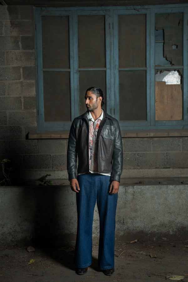 SANGAM LEATHER SHACKET