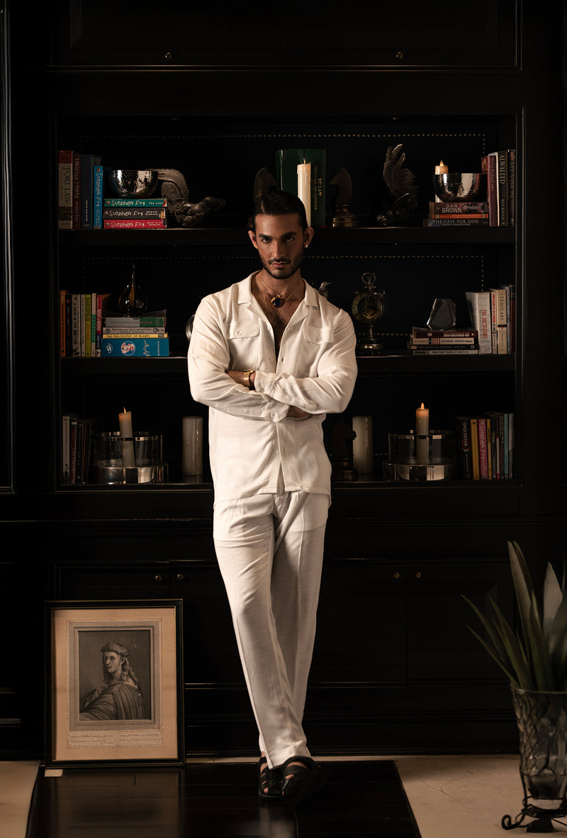 White Chapters – Classic Lounge Co-ord