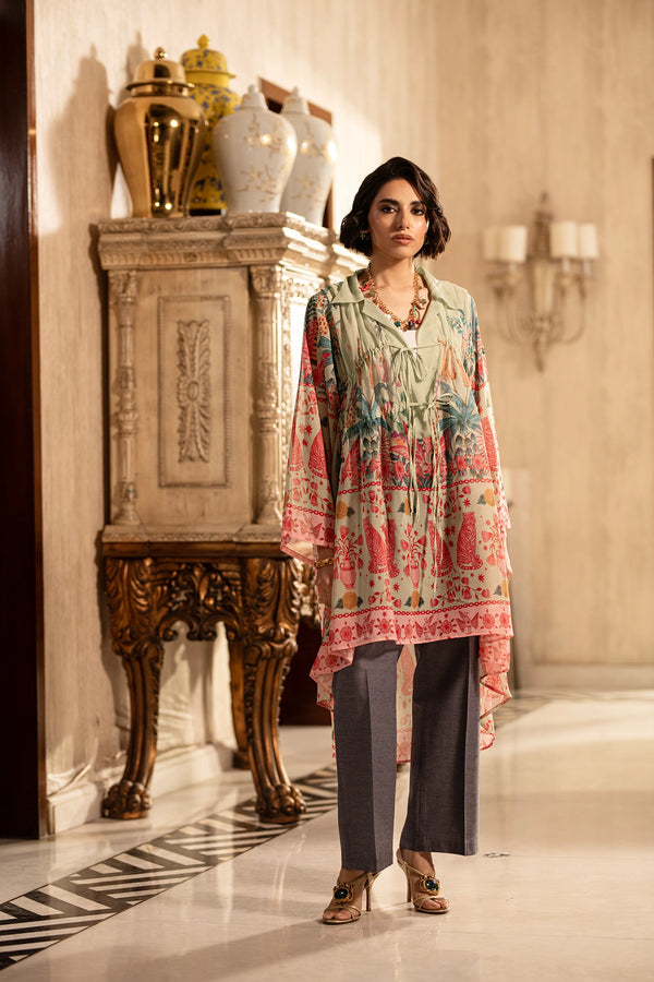 Postcards from Lahore – Printed Oversize Tunic