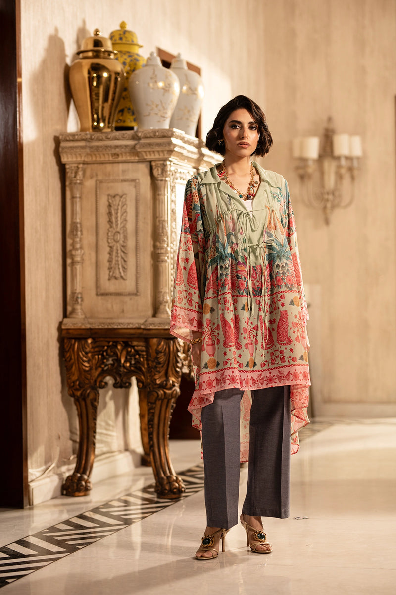 Postcards from Lahore – Printed Oversize Tunic