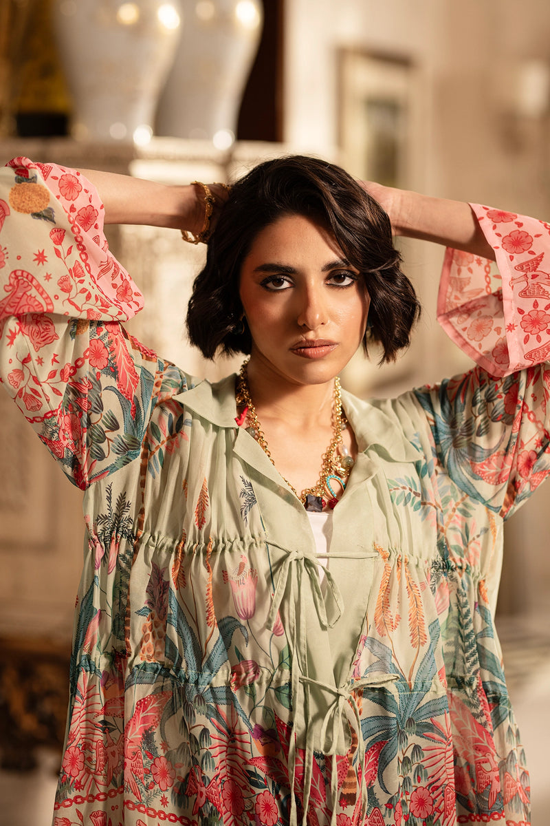 Postcards from Lahore – Printed Oversize Tunic