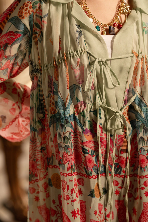 Postcards from Lahore – Printed Oversize Tunic