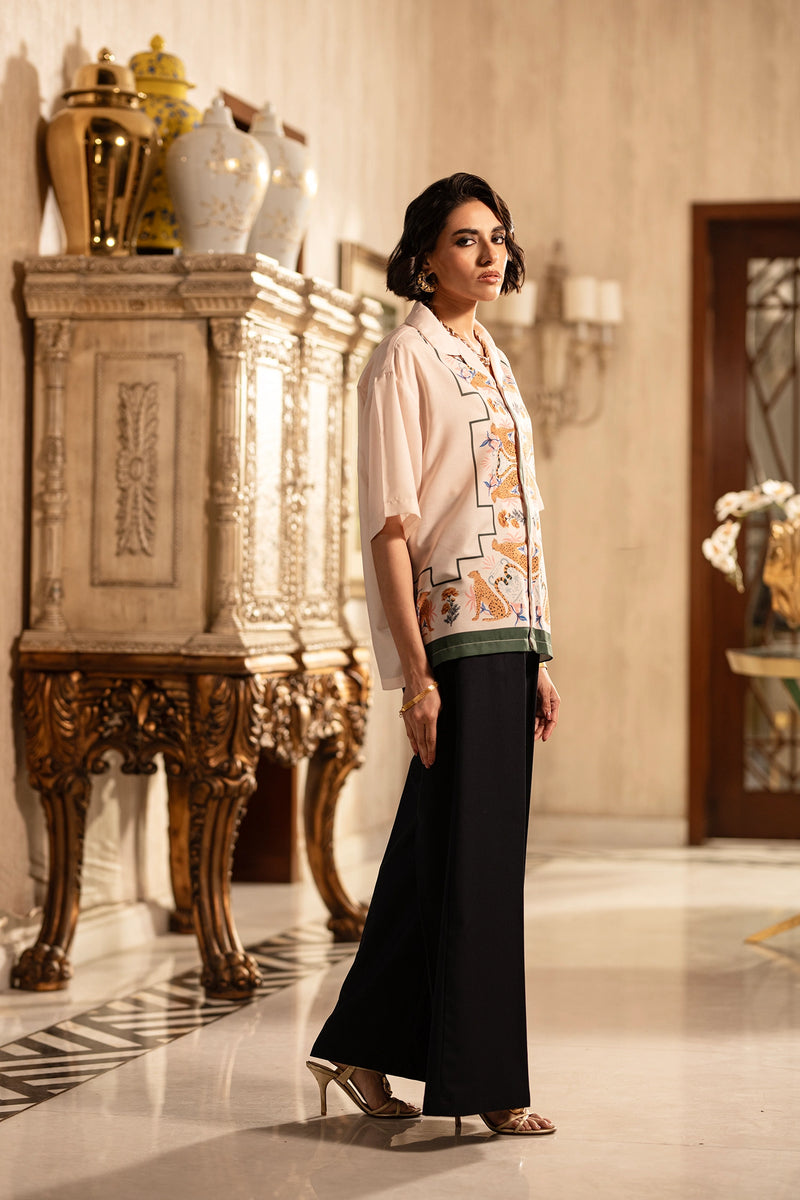 Heritage Frame – Printed Relaxed Shirt