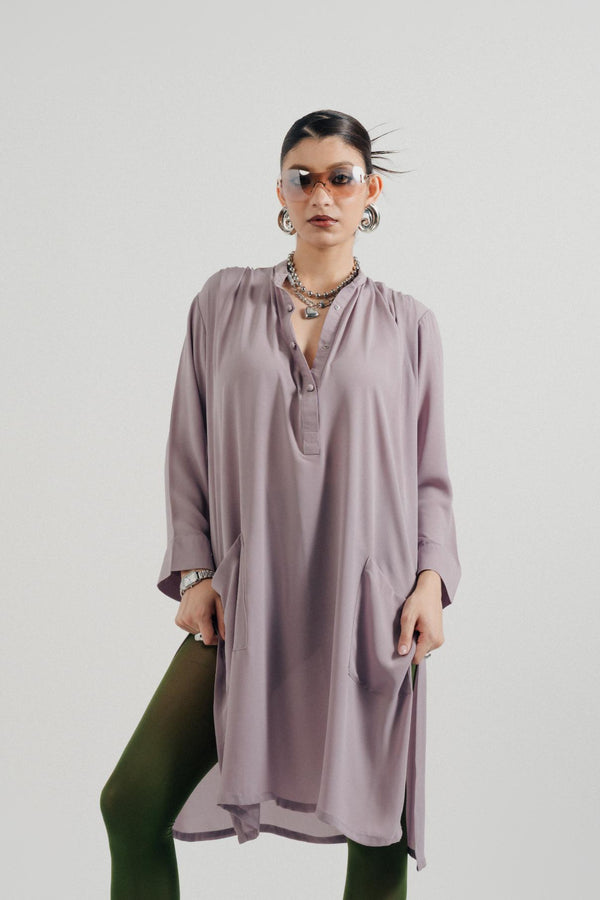 Khumar Knee Length Shirt