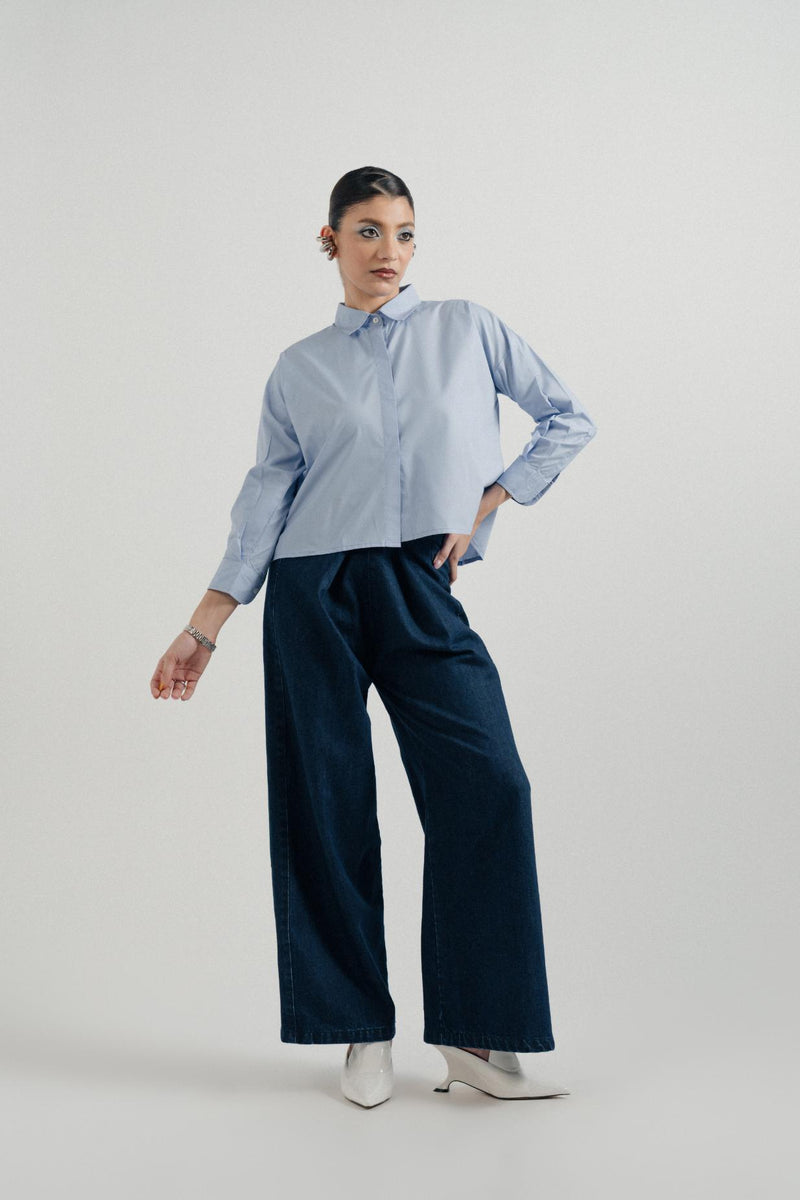 Neelam Cropped Shirt