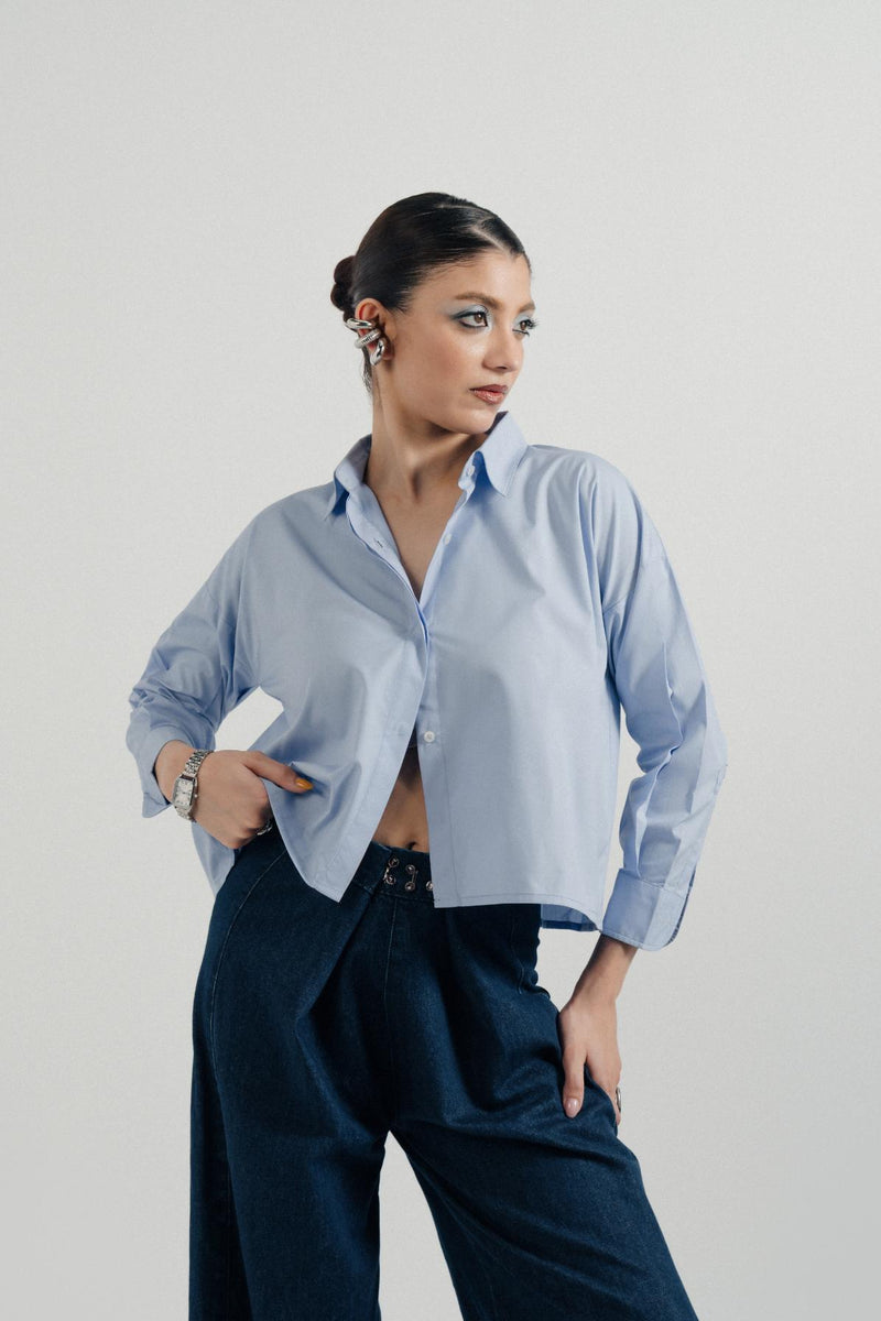 Neelam Cropped Shirt