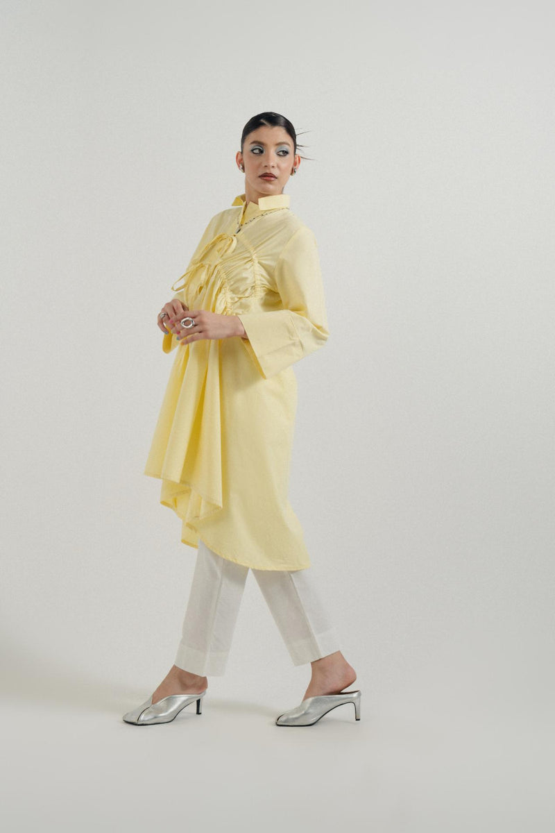 Zard Sahar Cape Shirt