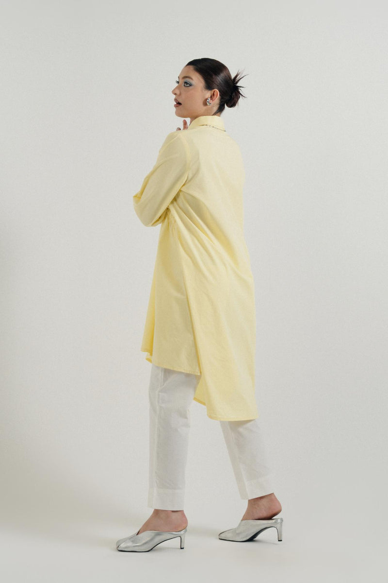 Zard Sahar Cape Shirt