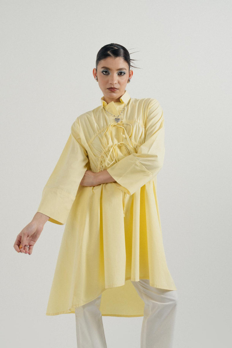 Zard Sahar Cape Shirt