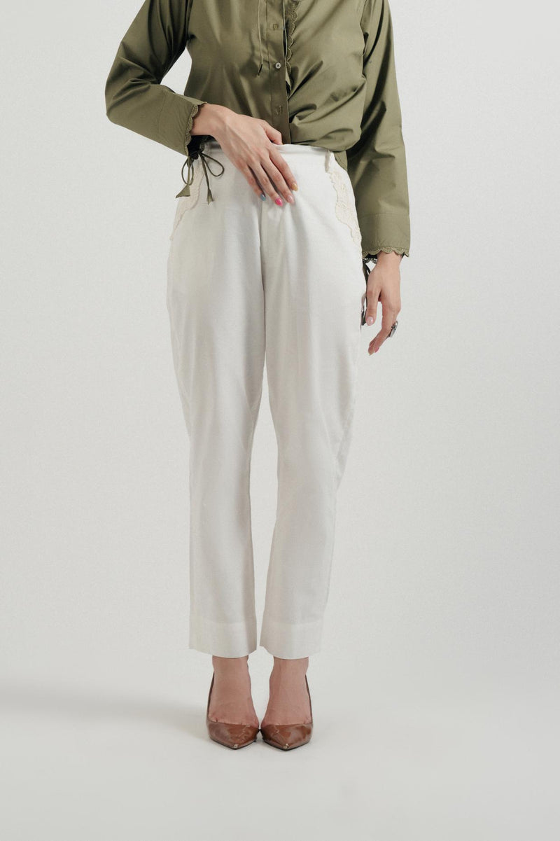 Roohi Twill Trousers