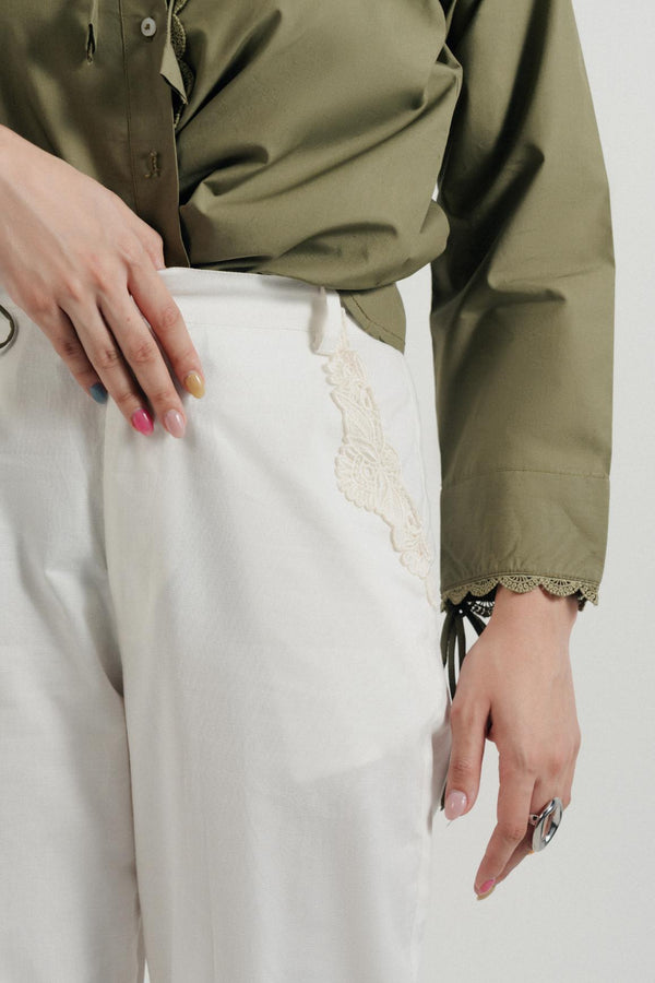 Roohi Twill Trousers