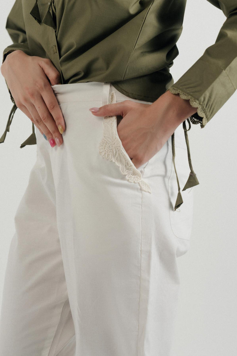 Roohi Twill Trousers