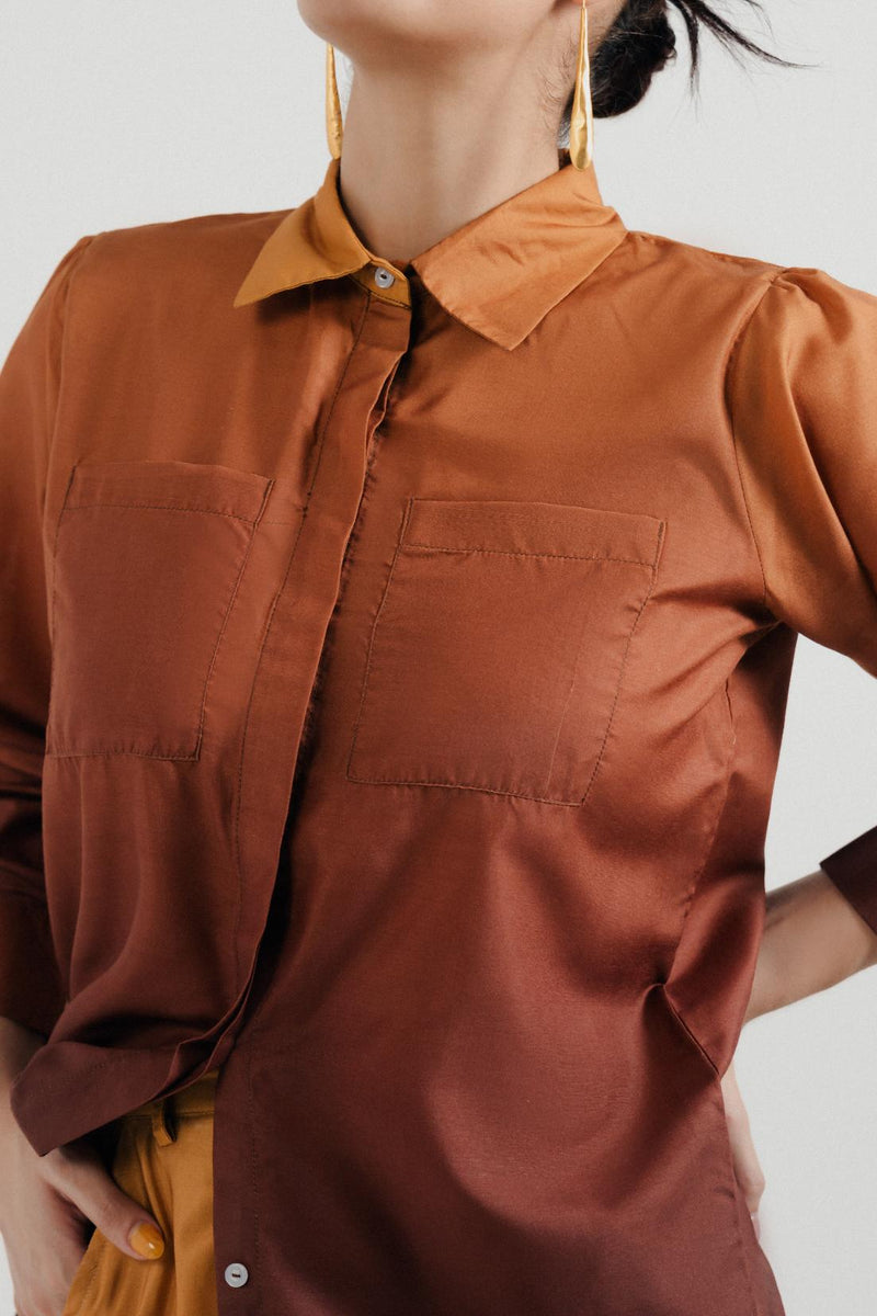 Sunheri Dhoop Printed Co-ord Set