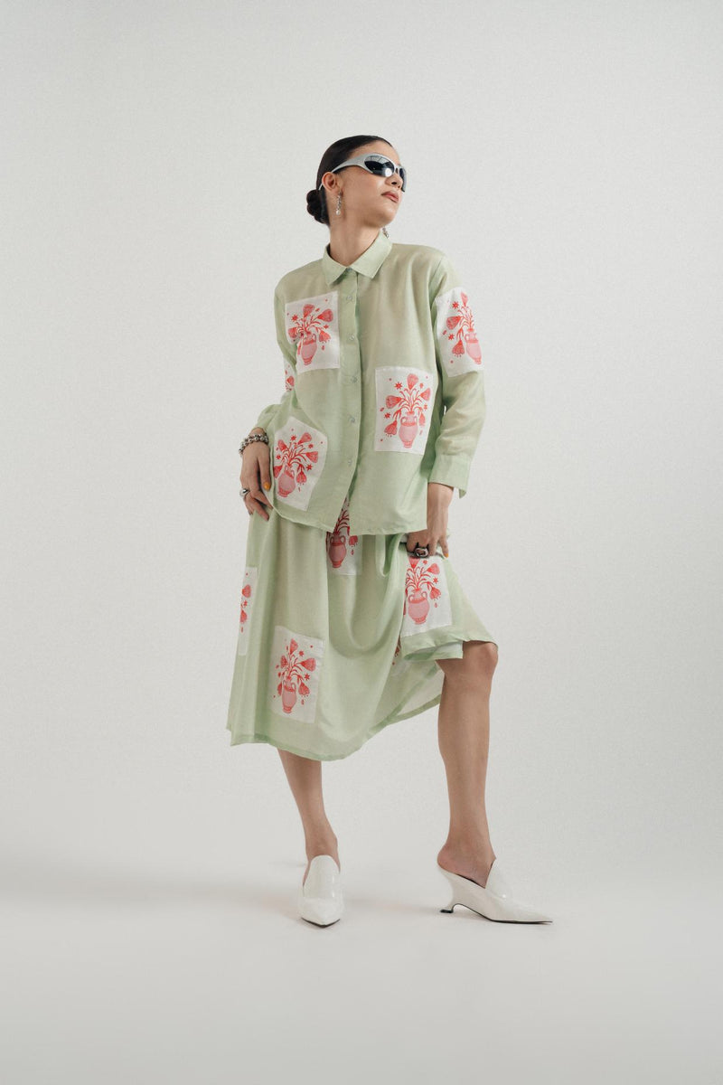 Mehraab-e-Gul Patchwork Set