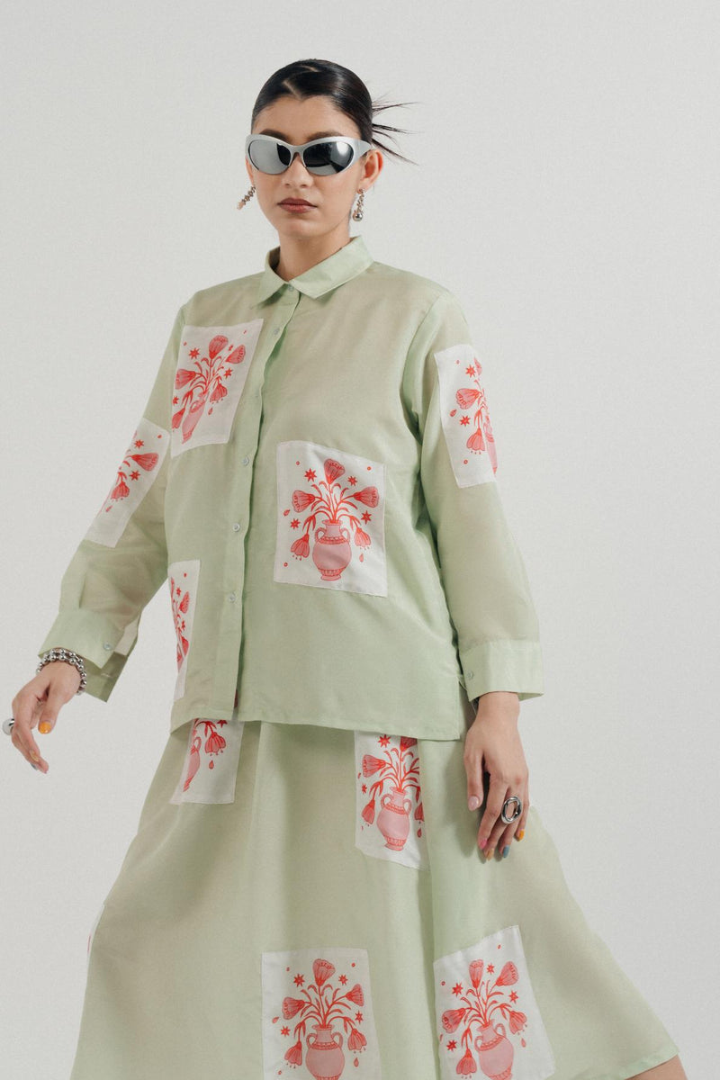 Mehraab-e-Gul Patchwork Set