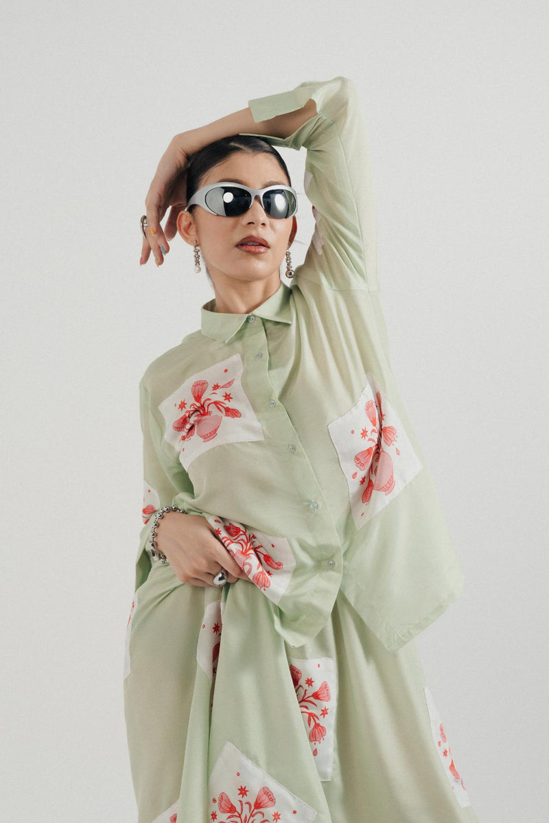 Mehraab-e-Gul Patchwork Set