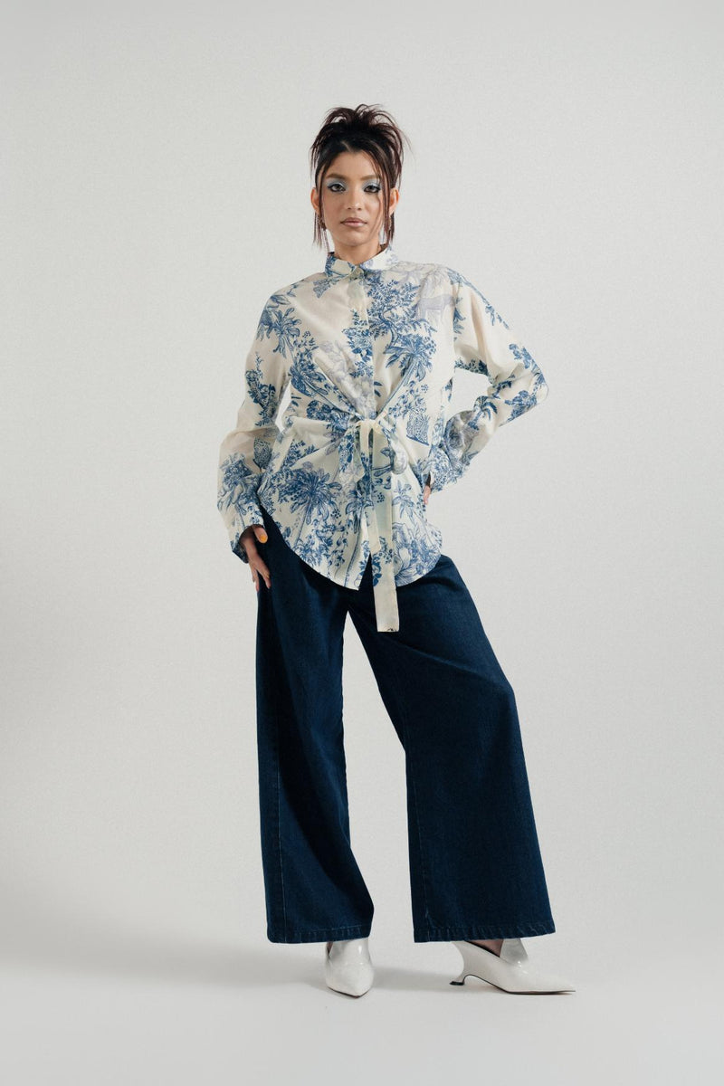 Neela Jungle Printed Shirt