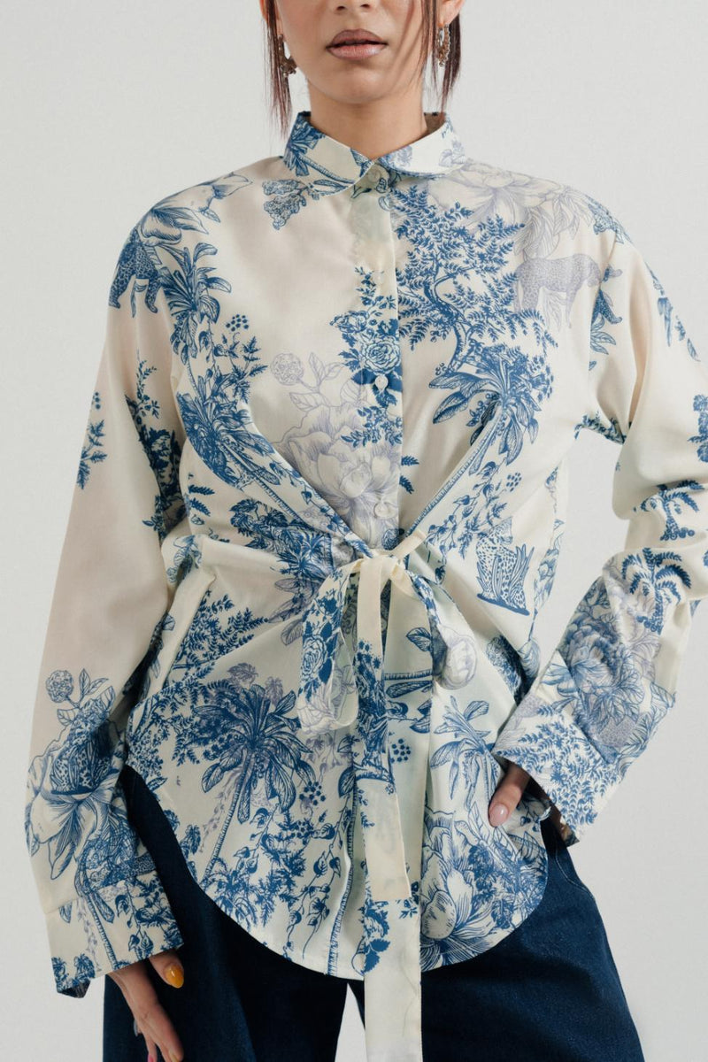Neela Jungle Printed Shirt