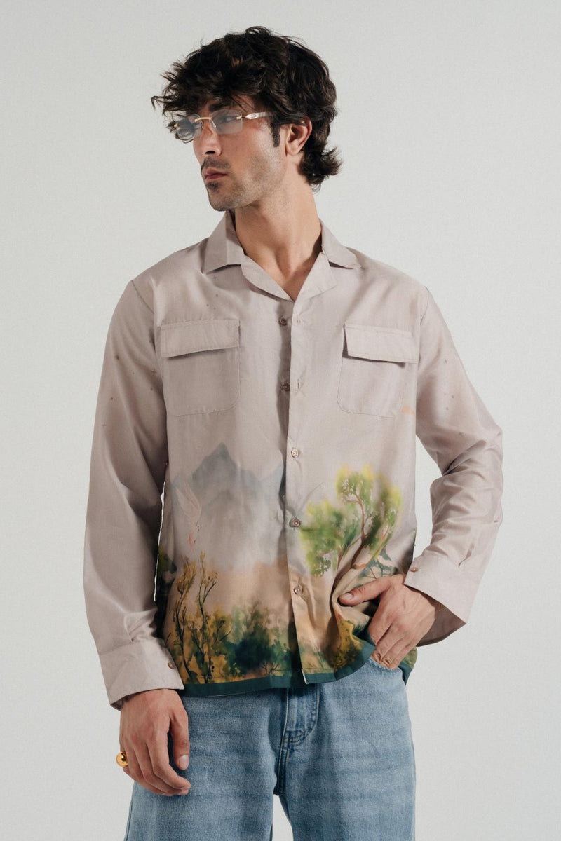 Shadows of Neem Printed Shirt