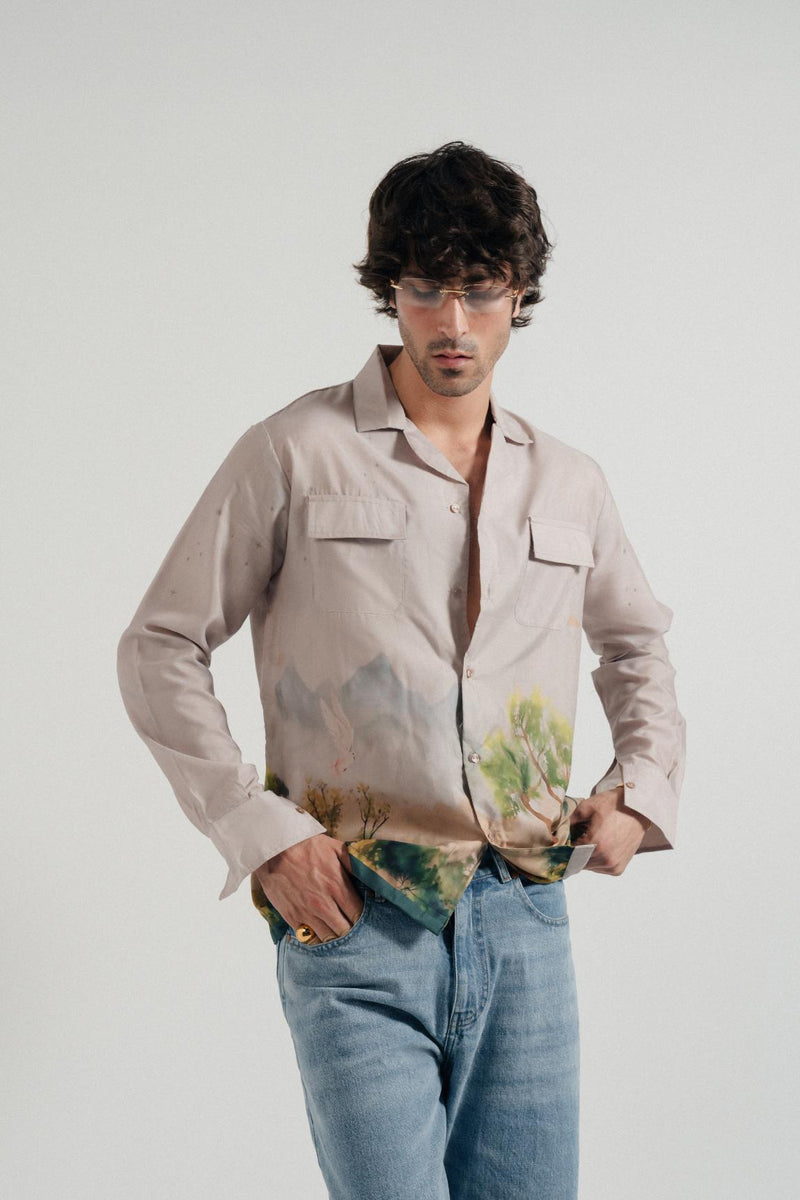 Shadows of Neem Printed Shirt
