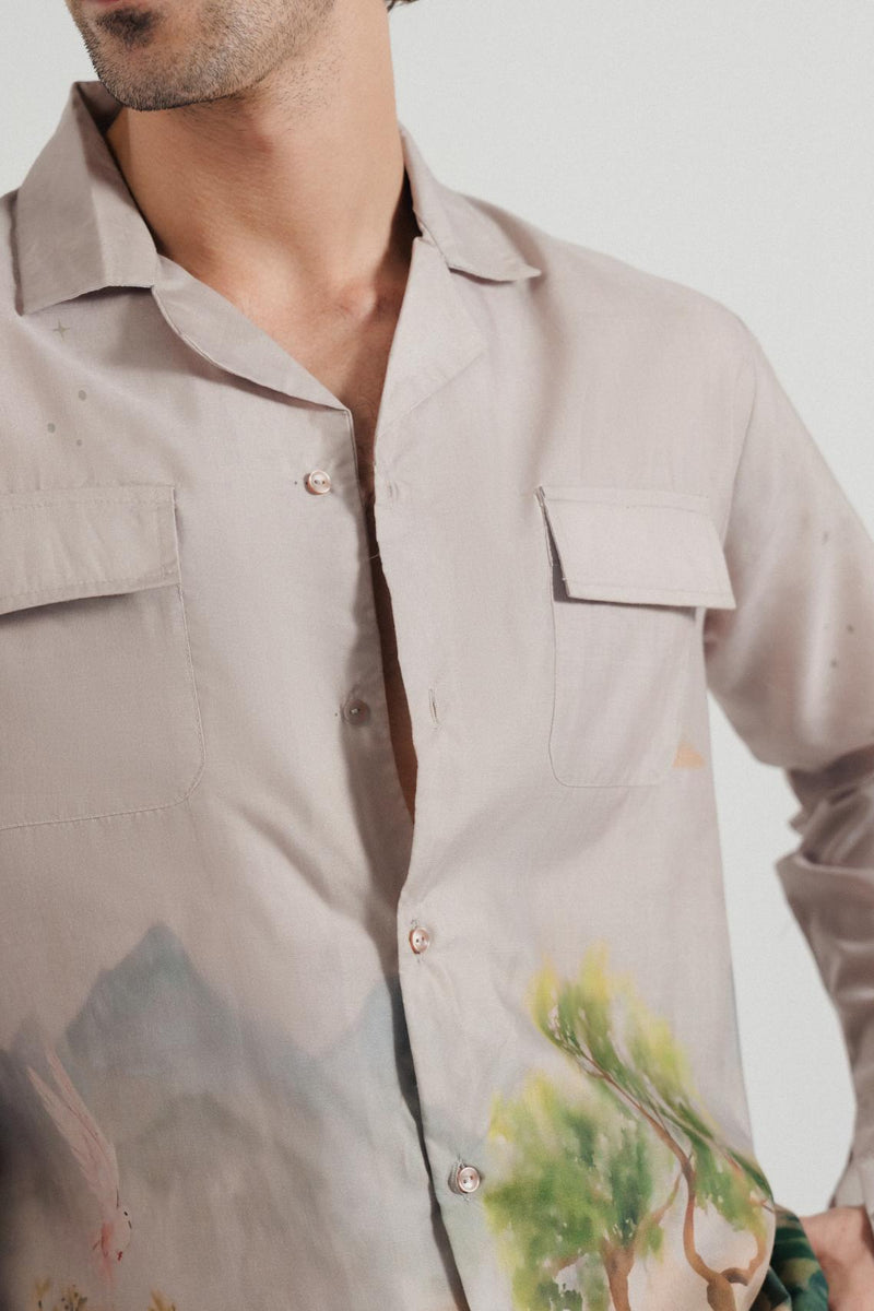Shadows of Neem Printed Shirt