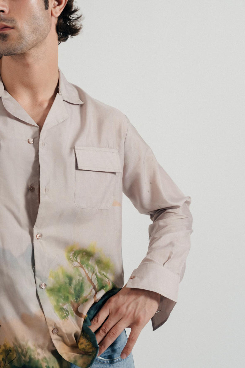 Shadows of Neem Printed Shirt