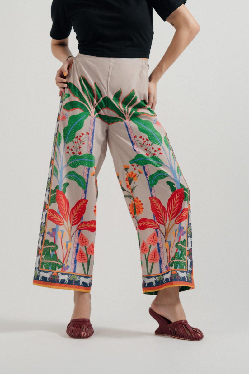 Gul-e-Jungle Printed Trousers