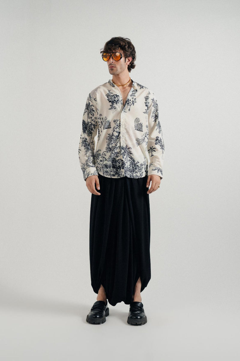 Jungle Courtyard Printed Shirt